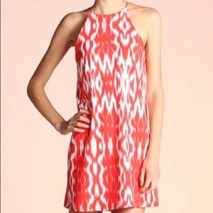 Ikat Print Shift Dress